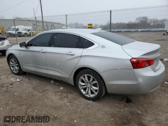 2017 Chevrolet Impala LT with VIN 1G1105SA9HU161936, listed as a Copart auction lot 46267295 with 179,637 mi miles and Salvage Title. Bid and sale history available at DreamBid. Image 2.