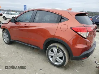 2020 Honda HR-V EX with VIN 3CZRU6H5XLM709982, listed as a Copart auction lot 43223565 with 74,874 mi miles and Salvage Title. Bid and sale history available at carsss.com. Image 2.