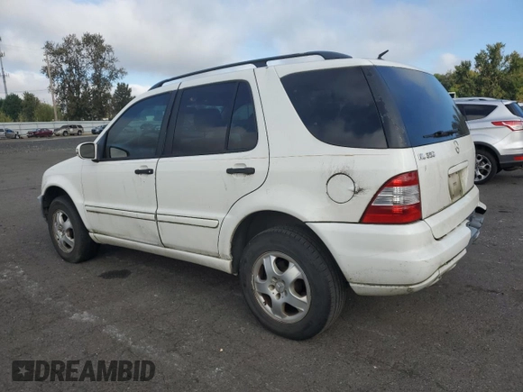 2003 Mercedes-Benz M-Class 3.2L with VIN 4JGAB54E53A395112, listed as a Copart auction lot 74948134 with 203,273 mi miles and Salvage Title. Bid and sale history available at carsss.com. Image 2.