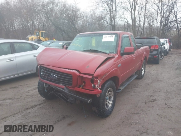 2009 Ford Ranger XLT with VIN 1FTYR44E79PA69116, listed as a IAAI auction lot 41045261 with 118,649 mi miles. Bid and sale history available at carsss.com. Image 2.