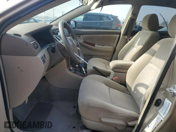 2006 Toyota Corolla CE with VIN 1NXBR32EX6Z645549, listed as a Copart auction lot 61095955 with 87,794 mi miles and Salvage title. Bid and sale history available at DreamBid. Image 7.