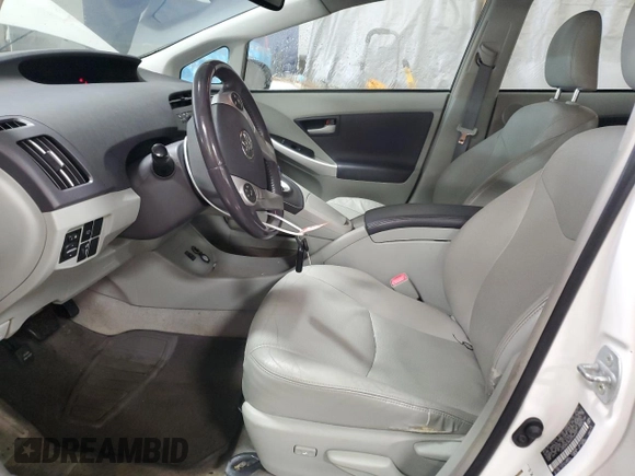 2010 Toyota Prius II with VIN JTDKN3DU8A0058660, listed as a Copart auction lot 50621825 with 133,163 mi miles and Salvage Title. Bid and sale history available at DreamBid. Image 7.