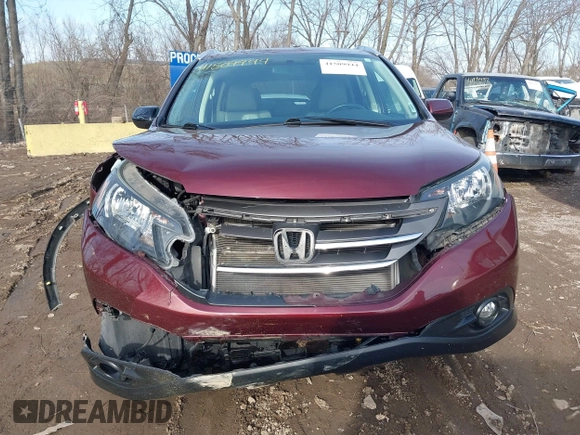 2013 Honda CR-V EX-L with VIN 5J6RM4H73DL038714, listed as a IAAI auction lot 41509944 with 199,814 mi miles. Bid and sale history available at carsss.com. Image 12.