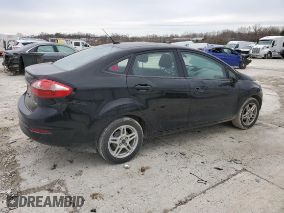 2019 Ford Fiesta SE z VIN 3FADP4BJ9KM108763, wystawiony jako Copart lot #47057585 z przebiegiem 106 535 mil mil oraz Szkoda całkowita • Salvage title. Historia ofert i sprzedaży dostępna na DreamBid. Obrazek 3.