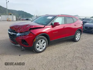 2021 Chevrolet Blazer LT with VIN 3GNKBHRS5MS520884, listed as a IAAI auction lot 42747114 with 21,018 mi miles and . Bid and sale history available at DreamBid. Image 17.