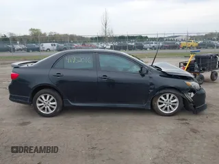 2009 Toyota Corolla with VIN 2T1BU40E89C157455, listed as a IAAI auction lot 41952016 with 211,792 mi miles. Bid and sale history available at carsss.com. Image 13.