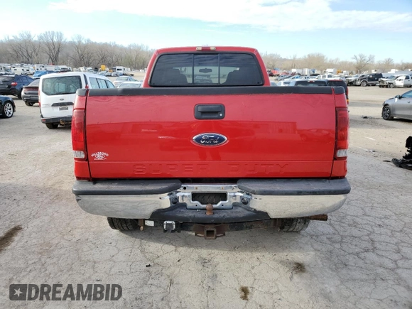 2005 Ford F-350 XL with VIN 1FTWW31P65EC79809, listed as a Copart auction lot 49601805 with 192,539 mi miles and Salvage Title. Bid and sale history available at DreamBid. Image 6.