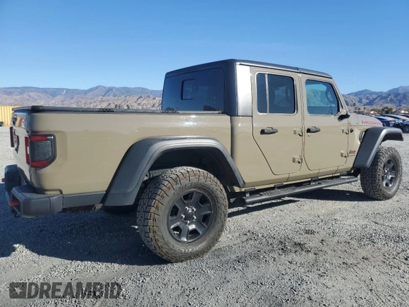 2020 Jeep Gladiator Mojave с VIN 1C6JJTEG6LL209312, выставлен на аукционе Copart как лот 41886445 с пробегом 66 247 миль миль и Списание • Salvage title. История ставок и продаж доступна на DreamBid. Изображение 3.