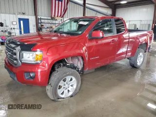 2015 GMC Canyon 4WD SLE with VIN 1GTH6BE39F1203164, listed as a Copart auction lot 51328885 with 107,171 mi miles and Salvage Title. Bid and sale history available at carsss.com. Image 1.