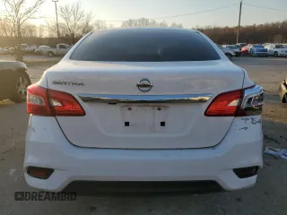2019 Nissan Sentra S with VIN 3N1AB7AP5KY447017, listed as a Copart auction lot 48408675 with 176,554 mi miles and Salvage Title. Bid and sale history available at DreamBid. Image 6.