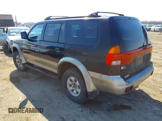 1999 Mitsubishi Montero Sport LS with VIN JA4LS31H4XP024827, listed as a IAAI auction lot 41652278 with 1 mi miles. Bid and sale history available at carsss.com. Image 3.