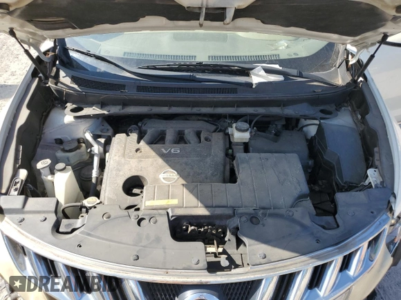 2010 Nissan Murano S with VIN JN8AZ1MU6AW011603, listed as a Copart auction lot 71615624 with 0 mi miles and Clean Title. Bid and sale history available at carsss.com. Image 12.