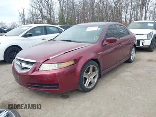 2005 Acura TL with VIN 19UUA66205A021637, listed as a IAAI auction lot 41827412 with 228,904 mi miles. Bid and sale history available at carsss.com. Image 2.
