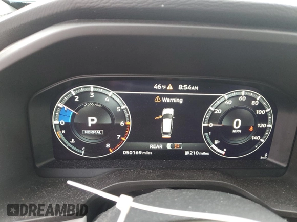 2022 Mitsubishi Outlander SEL z VIN JA4J4VA84NZ039360, wystawiony jako Copart lot #58201835 z przebiegiem 50 169 mil mil oraz Szkoda całkowita • Salvage title. Historia ofert i sprzedaży dostępna na DreamBid. Obrazek 9.