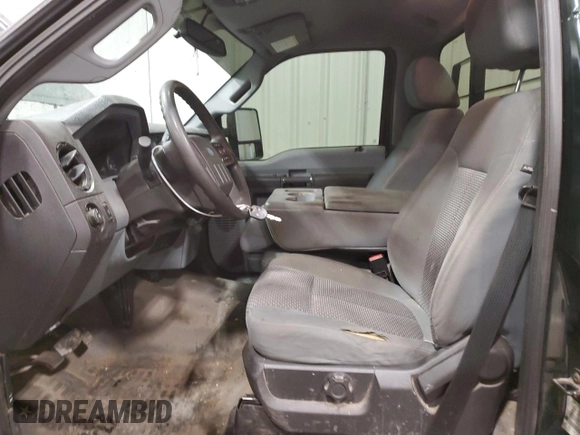 2015 Ford Super Duty F-250 SRW XL with VIN 1FTBF2A60FEB12458, listed as a Copart auction lot 43270225 with 131,315 mi miles and Salvage Title. Bid and sale history available at carsss.com. Image 7.