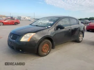 2008 Nissan Sentra S with VIN 3N1AB61E18L733462, listed as a Copart auction lot 60889865 with 191,955 mi miles and Salvage title. Bid and sale history available at DreamBid. Image 1.