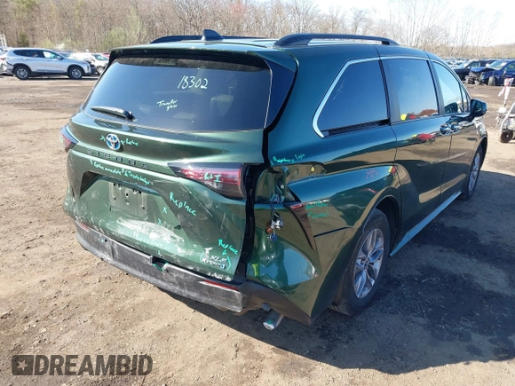 2023 Toyota Sienna XLE с VIN 5TDJSKFC9PS095810, выставлен на аукционе IAAI как лот 41995704 с пробегом 22 638 миль миль и . История ставок и продаж доступна на DreamBid. Изображение 17.