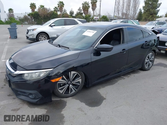 2016 Honda Civic Sedan EX-L with VIN 19XFC1F72GE217515, listed as a IAAI auction lot 41893795 with 130,703 mi miles. Bid and sale history available at carsss.com. Image 18.