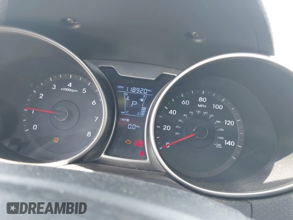 2012 Hyundai Veloster w/Gray Int with VIN KMHTC6ADXCU028115, listed as a IAAI auction lot 42361550 with 118,920 mi miles and . Bid and sale history available at DreamBid. Image 7.