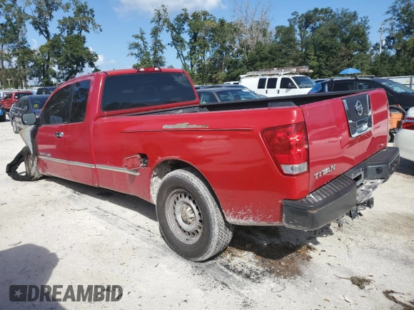 2008 Nissan Titan z VIN 1N6AA06E88N319288, wystawiony jako Copart lot #77184874 z przebiegiem Nie podano mil oraz Szkoda całkowita • Salvage title. Historia ofert i sprzedaży dostępna na DreamBid. Obrazek 2.