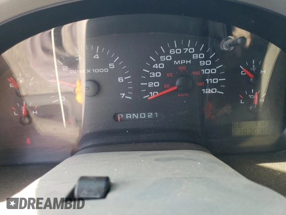 2004 Ford F-150 STX with VIN 1FTRX12W14NB68183, listed as a Copart auction lot 63045215 with 278,369 mi miles and Salvage title. Bid and sale history available at DreamBid. Image 9.