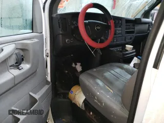 2015 Chevrolet Express Cargo with VIN 1GCWGFCF8F1197303, listed as a Copart auction lot 84651484 with Not provided miles and Salvage title. Bid and sale history available at DreamBid. Image 8.