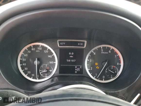 2018 Infiniti QX30 with VIN SJKCH5CP5JA002430, listed as a Copart auction lot 53835375 with 58,187 mi miles and Salvage title. Bid and sale history available at DreamBid. Image 9.