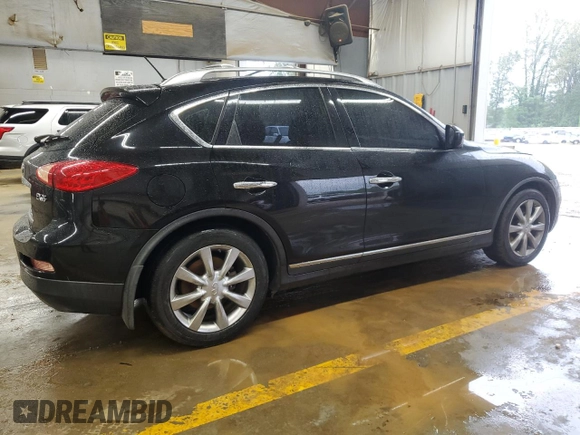 2010 Infiniti EX Journey with VIN JN1AJ0HPXAM700348, listed as a Copart auction lot 72987464 with 131,690 mi miles and Salvage Title. Bid and sale history available at DreamBid. Image 3.