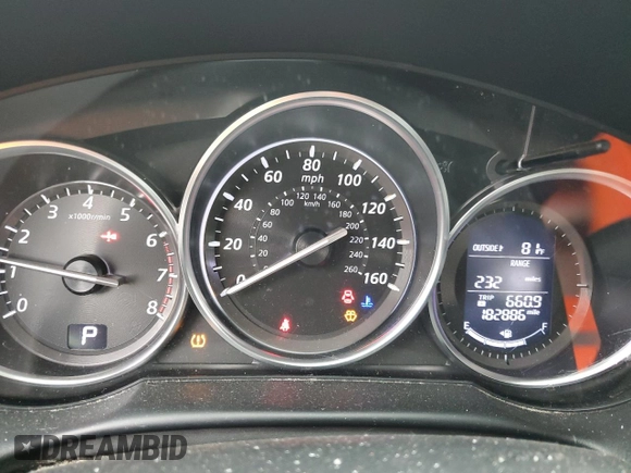 2015 Mazda CX-5 Touring with VIN JM3KE4CY5F0441691, listed as a Copart auction lot 50604835 with 182,886 mi miles and Salvage Title. Bid and sale history available at DreamBid. Image 9.