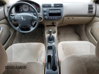 2001 Honda Civic LX with VIN 1HGEM215X1L107638, listed as a Copart auction lot 80860374 with 281,478 mi miles and Non Repairable. Bid and sale history available at carsss.com. Image 8.