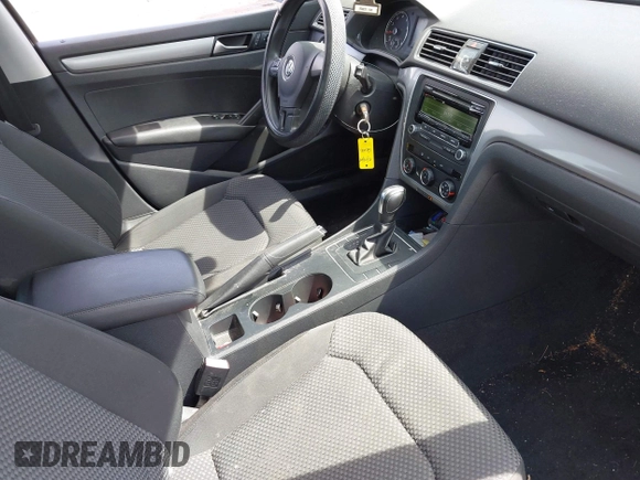 2014 Volkswagen Passat S with VIN 1VWAP7A3XEC008370, listed as a IAAI auction lot 42316448 with 93,309 mi miles and . Bid and sale history available at DreamBid. Image 5.