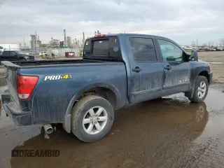 2013 Nissan Titan Pro-4X with VIN 1N6AA0ECXDN314703, listed as a Copart auction lot 49507105 with 287,763 mi miles and Salvage title. Bid and sale history available at DreamBid. Image 3.