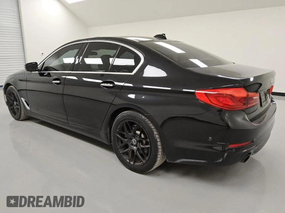 2017 BMW 5 Series 530i with VIN WBAJA5C34HG895805, listed as a Copart auction lot 52537145 with 109,083 mi miles and Clean Title. Bid and sale history available at carsss.com. Image 2.