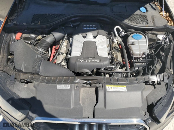 2015 Audi A6 3.0T Premium Plus with VIN WAUFGAFC3FN011970, listed as a Copart auction lot 49910845 with 78,689 mi miles and Salvage Title. Bid and sale history available at carsss.com. Image 13.