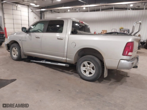 2010 Dodge Ram 1500 SLT with VIN 1D7RV1CT2AS186351, listed as a IAAI auction lot 40940549 with 170,165 mi miles. Bid and sale history available at carsss.com. Image 3.