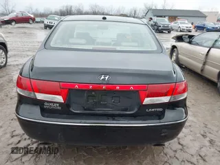2008 Hyundai Azera Limited with VIN KMHFC46F68A296437, listed as a IAAI auction lot 41227512 with 139,672 mi miles. Bid and sale history available at carsss.com. Image 16.