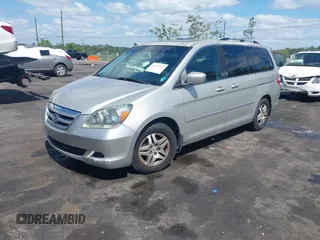 2006 Honda Odyssey EX-L with VIN 5FNRL387X6B429688, listed as a IAAI auction lot 42152841 with 178,806 mi miles and . Bid and sale history available at DreamBid. Image 17.