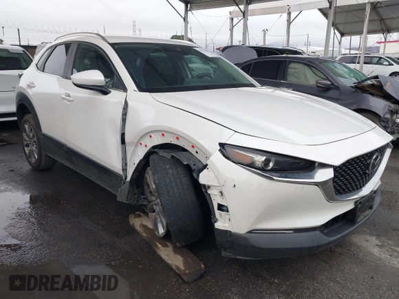 2023 Mazda CX-30 2.5 S Carbon Edition with VIN 3MVDMBCM9PM584887, listed as a IAAI auction lot 41571659 with 33,667 mi miles. Bid and sale history available at carsss.com. Image 1.