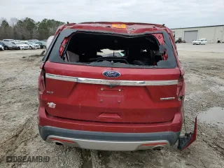 2016 Ford Explorer XLT with VIN 1FM5K7D85GGC53966, listed as a Copart auction lot 44246515 with 136,696 mi miles and Salvage Title. Bid and sale history available at carsss.com. Image 6.