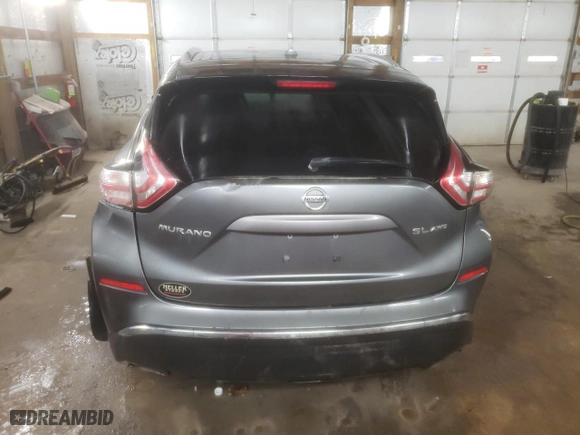 2015 Nissan Murano S with VIN 5N1AZ2MHXFN291572, listed as a Copart auction lot 80980374 with 171,996 mi miles and Salvage Title. Bid and sale history available at carsss.com. Image 6.