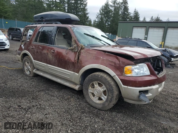2006 Ford Expedition Eddie Bauer with VIN 1FMFU18556LA71749, listed as a Copart auction lot 43869655 with 0 mi miles and Salvage Title. Bid and sale history available at carsss.com. Image 4.