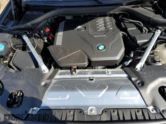 2023 BMW X3 xDrive30i with VIN 5UX53DP01P9R97895, listed as a Copart auction lot 47748745 with 18,193 mi miles and Salvage Title. Bid and sale history available at carsss.com. Image 12.