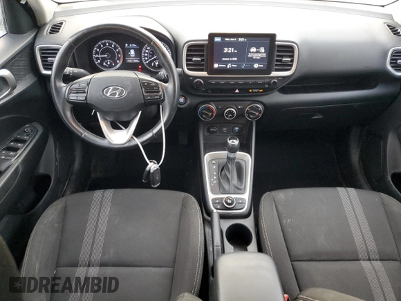 2021 Hyundai Venue SEL with VIN KMHRC8A38MU112674, listed as a Copart auction lot 84716424 with 78,055 mi miles and Salvage Title. Bid and sale history available at carsss.com. Image 8.
