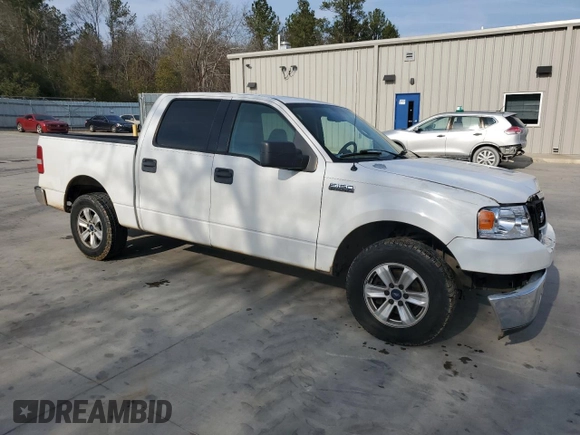 2006 Ford F-150 XLT with VIN 1FTPW12V96KC51012, listed as a Copart auction lot 44041545 with 284,527 mi miles and Salvage Title. Bid and sale history available at carsss.com. Image 4.