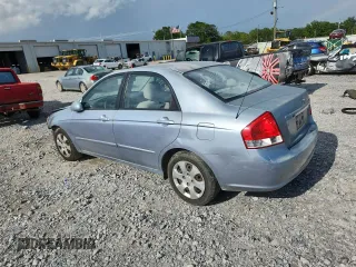 2007 Kia Spectra EX with VIN KNAFE121075394066, listed as a Copart auction lot 63238165 with 234,287 mi miles and Salvage title. Bid and sale history available at DreamBid. Image 2.