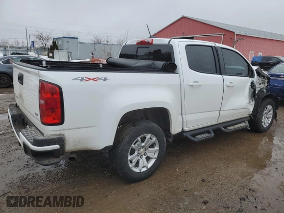 2022 Chevrolet Colorado 4WD LT with VIN 1GCGTCEN7N1263700, listed as a Copart auction lot 47091605 with 157,832 mi miles and Salvage Title. Bid and sale history available at carsss.com. Image 3.
