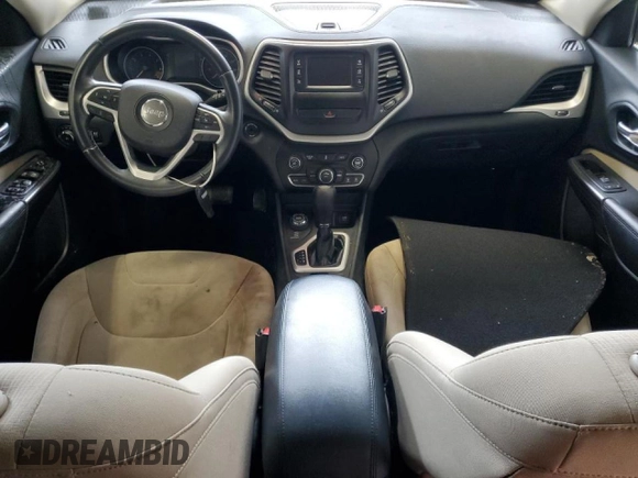 2015 Jeep Cherokee Latitude with VIN 1C4PJMCB0FW650372, listed as a Copart auction lot 54537785 with Not Provided miles and Clean Title. Bid and sale history available at carsss.com. Image 8.