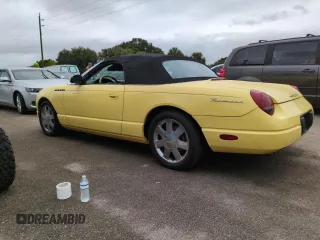 2002 Ford Thunderbird w/Hardtop Premium with VIN 1FAHP60A62Y118803, listed as a Copart auction lot 73891614 with Not Provided miles and Salvage Title. Bid and sale history available at carsss.com. Image 2.