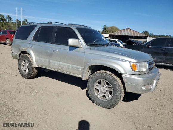 1999 Toyota 4Runner Limited with VIN JT3GN87R4X0099584, listed as a Copart auction lot 49679655 with 177,696 mi miles and Salvage Title. Bid and sale history available at carsss.com. Image 4.