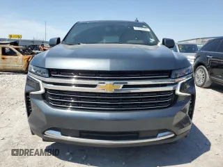 2021 Chevrolet Tahoe LT with VIN 1GNSCNKD7MR355575, listed as a Copart auction lot 53296505 with 91,928 mi miles and Salvage title. Bid and sale history available at DreamBid. Image 5.
